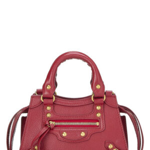 Red Calfskin Neo Classic City Bag Mini