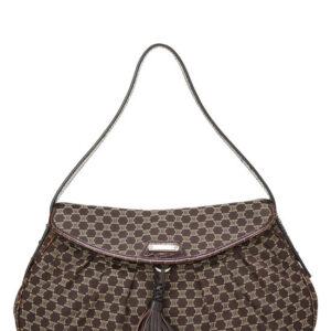 Brown Macadam Shoulder Bag