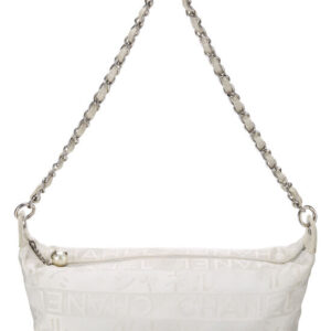 White Satin Ginza Shoulder Bag LTD