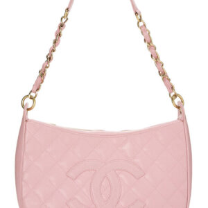 Pink Caviar Timeless 'CC' Shoulder Bag