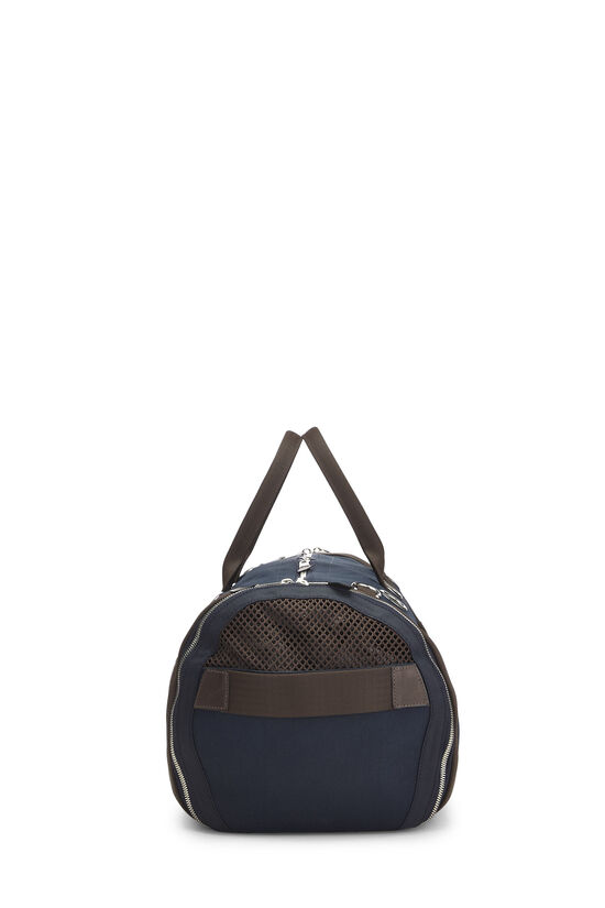 Navy Canvas Dog Carrier - Image 3