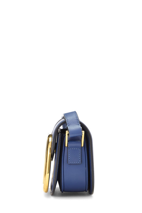 Blue Calfskin Supervee Crossbody Small - Image 3