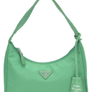 Green Tessuto Re-Edition 2000 Hobo Mini