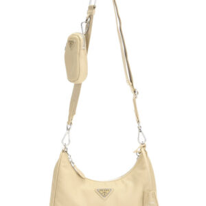 Beige Tessuto Re-Edition 2005 Hobo Mini