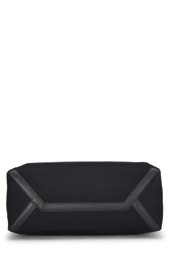 Black Canvas Neon VLTN Shopper Tote Medium - Image 5